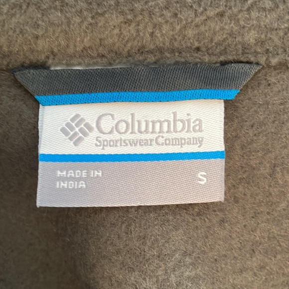 Columbia Fleece Gray Vest Size S - Picture 4 of 4